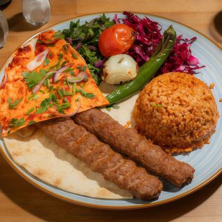 Menu ADANA KEBAB (condimentat picant)