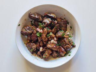 Ficatei de pui cu lamaie