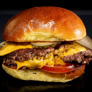 SMASH Triplu Cheeseburger