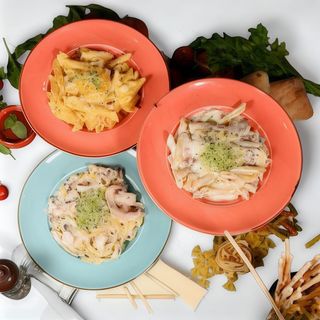 Paste qutro formaggi&bacon