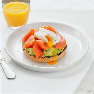 Avo & somon breakfast
