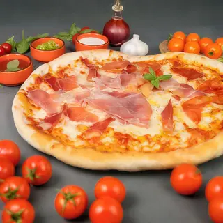 Pizza Gorgonzola & Prosciutto Crudo
