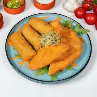 Piept de pui in crusta de parmezan