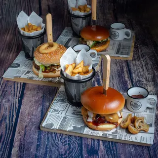 Big blooms burger