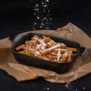 Cartofi cu usturoi și parmezan