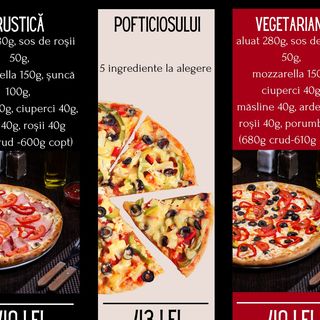 Pizza Pofticiosului Ø32cm