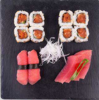 Platou sushi box xl - tuna trio