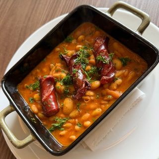 Iahnie de fasole cu cabanos - 400g