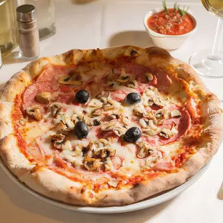 Pizza family Quattro Stagioni - Se livreaza in 3 cutii de pizza