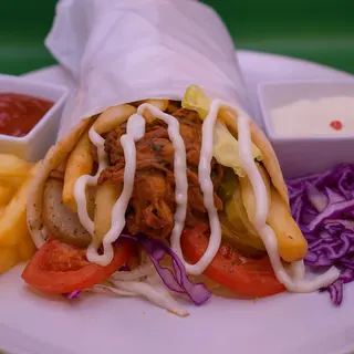Pakora Vegetariana la Naan