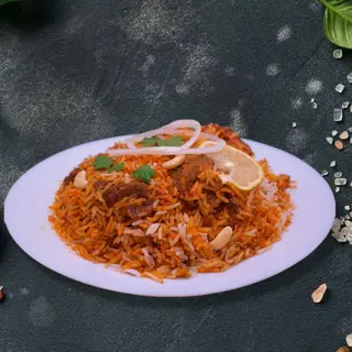 Mutton Biryani (500g) with yoghurt sauce