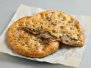 Keema Naan (Naan cu carne tocată)