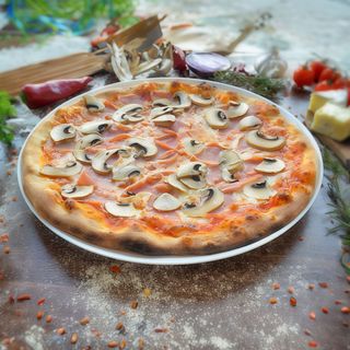 PIZZA PROSCIUTTO FUNGHI XXL -45 CM