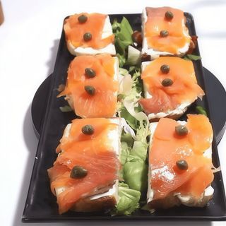 Bruschete Somon Fume 180 Gr.