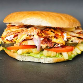 Kebab de pui mare + băutură gratis