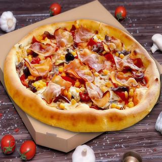 Pizza Țărănească si doza racoritoare cadou