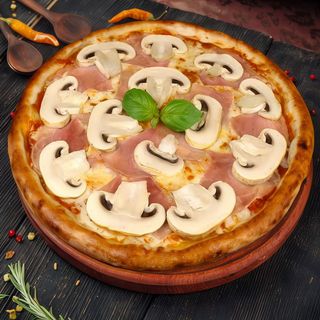 Pizza Prosciutto e funghi si doza racoritoare cadou