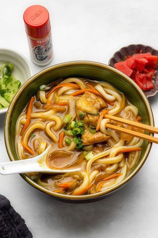 Udon Soup with Chicken