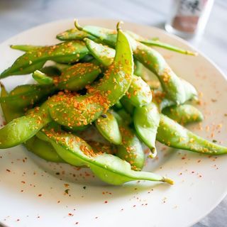 Edamame picant