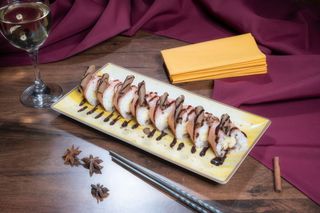 Banana maki with Nutella