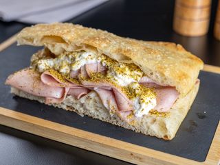 Mortadella Focaccia