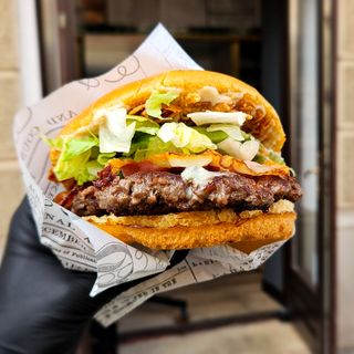 Gorgonzola bacon Burger