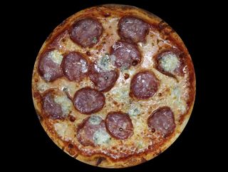 Pizza Salami e gorgonzola