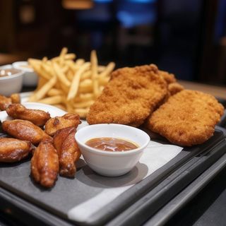 PLATOU MIXT CRISPY 750 G / 300 G CARTOFI