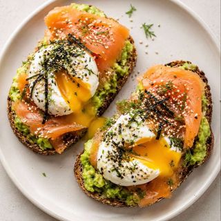 SALMON AVOCADO TOAST