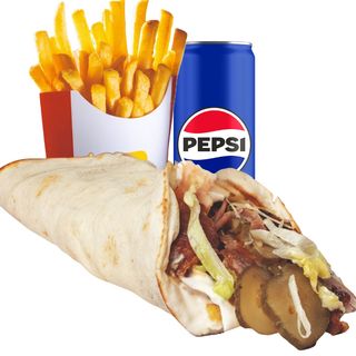 Meniu Durum de vită & curcan