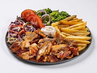 DAbo de pui la farfurie mare