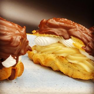 Mini-eclere, GF, fără lactoză