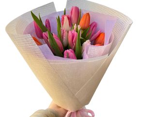 Buchet 11 lalele mix