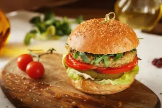 Super Quinoa burger