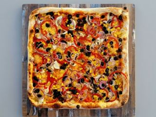 Pizza Vegetariana (de post) 60x40 cm