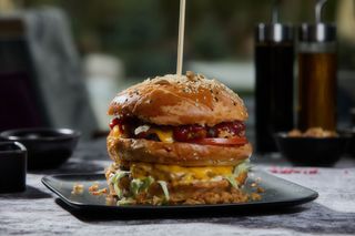 All double cheeseburger