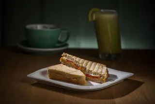 Toast chorizo
