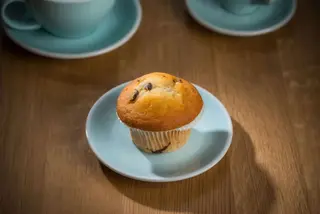 Muffin de vanilie