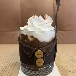 Pistachio hot chocolate
