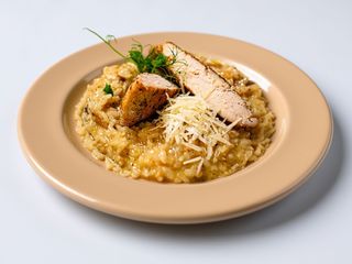 Risotto cu hribi si pui