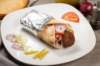 Falafel mare lipie