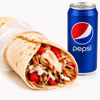 SHAORMA MARE PUI+PEPSI DOZA