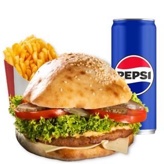 Meniu DAbo cheesburger de pui