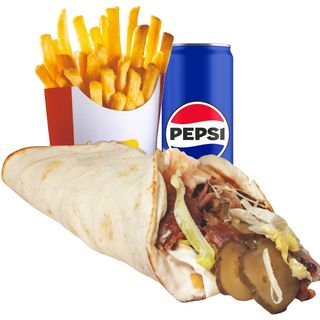 Meniu Durum de vită & curcan