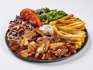 DAbo de pui la farfurie mare