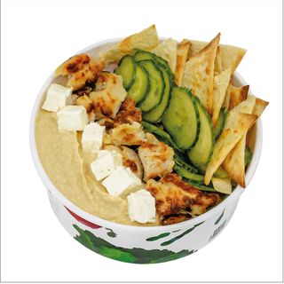 Chicken Hummus Bowl