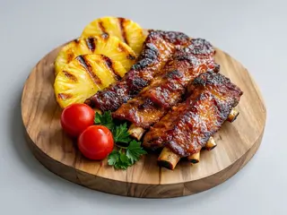 Coaste de porc la gratar