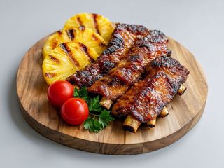Coaste de porc la gratar