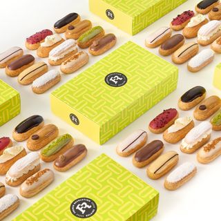 Cutie cu 12 Mini Eclere - FLAVOURS