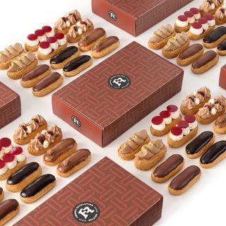 Cutie cu 12 Mini Eclere - CHOCOLATES